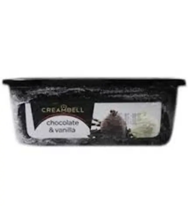 Creambell Ice Cream Chocolate & Vanilla 1L